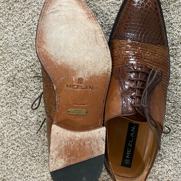 Mezlan Crocodile Shoes - Picture 7 of 8